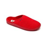 DrLuigi Scarpe mediche da donna - Schiuma di memoria interna esterna cotone italiano - Extra leggere - Made in EU (Rosso, 38)