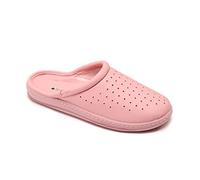 DrLuigi Scarpe mediche in pelle traforata da donna - Schiuma di memoria interna in cotone esterno pelle - Extra leggere - Made in EU (Babyrosa, 39)
