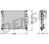DRM09160 DENSO Radiatore, Raffreddamento motore per FIAT,FORD