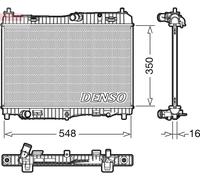 DRM10005 DENSO Radiatore, Raffreddamento motore per FORD