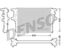 DRM12008 DENSO Radiatore, Raffreddamento motore per ,IVECO