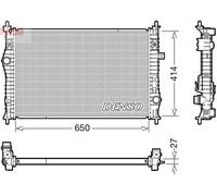 DRM21104 DENSO Radiatore, Raffreddamento motore per CITROËN,PEUGEOT