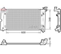 DENSO DRM50111 Radiatore motore