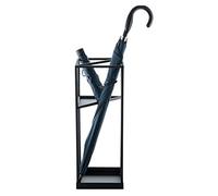 DRMEE Porta Ombrelli per Esterno, Portaombrelli Portaombrelli Autoportante Portaombrelli In Metallo Lungo E Portaombrelli Pieghevole Corto Portaombrelli Porta Ombrelli da Ingresso (Size : A-Black)
