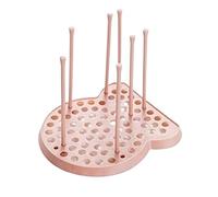 DRMEE Scolapiatti Stabile Organizer Per Lavello Da Cucina Stoccaggio Per Ciotole Stoviglie Ciotola Stoviglie Scaffale Per Scolapiatti Scaffale Per Asciugatura Moderno Organizzatore da Cucina(Pink)