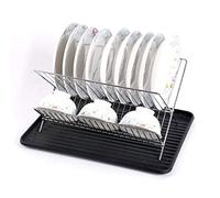 DRMEE Scolapiatti Stabile Scolapiatti, Piatto Stendino Portaposate Forniture Da Cucina Organizzatore Portautensili Moderno Organizzatore da Cucina