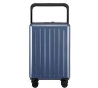 DRMEE Valigie Trolley Viaggio Valigia Leggera Valigia Con Serratura A Combinazione Di Sicurezza Bagagli Da Stiva Bagaglio (Color : Blue, Size : 20 in)