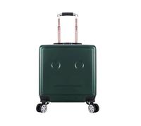 DRMEE Valigie Trolley Viaggio Valigia Trolley Regolabile Per Bagaglio A Mano Per Viaggio Di Imbarco Con Lucchetto A Combinazione Bagaglio (Color : Grün, Size : 18in)