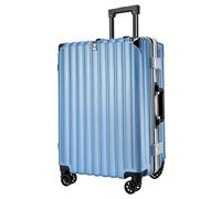 DRMEE Valigie Trolley Viaggio Valigie Da 22 Pollici Valigie Rigide Di Grande Capacità Valigie Unisex Con Ruote Bagaglio (Color : A, Size : 22inch)