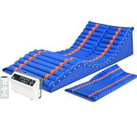 Drmoxin Materasso antidecubito Gonfiabile, Design di Sollevamento Automatico e Rotazione, con Pompa ad Aria, per pazienti Anziani Costretti a Letto,T06C