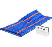 Drmoxin Materasso antidecubito Gonfiabile, Design di Sollevamento Automatico e Rotazione, con Pompa ad Aria, per pazienti Anziani Costretti a Letto,T04B