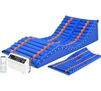 Drmoxin Materasso antidecubito Gonfiabile, Design di Sollevamento Automatico e Rotazione, con Pompa ad Aria, per pazienti Anziani Costretti a Letto,T06D