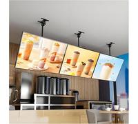 Drmoxin Scatola Luminosa a LED con Cornice a Scatto Sottile, Espositori Luminosi con Asta Telescopica, Cartellone Pubblicitario da Parete, per Decorazioni, Esposizioni E pubblicità,3pcs-50 * 80cm