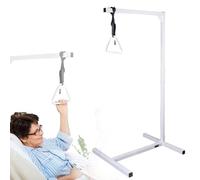 Drmoxin Trapezio per Letto in Piedi, Barra Trapezio per La Mobilità del Letto, capacità di Peso di 250 Libbre Barra Trapezio, per Il Trasferimento della Mobilità del Letto, Adatta per L'ospedale