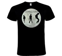 DrMugCollection Maglietta MoonWlaker Black Michael Jackson, Nero , XXL