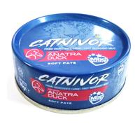 DRN Catnivor Adult Soft Patè 80 gr - Anatra - Confezione da 24 pezzi - Cibo umido per gatti - 1° ORDINE? scegli lo sconto BZR5 / BZR20 + 200 punti fedeltà