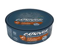 DRN Catnivor Adult Soft Patè 80 gr - Cavallo - Confezione da 24 pezzi - Cibo umido per gatti - 1° ORDINE? scegli lo sconto BZR5 / BZR20 + 200 punti fedeltà