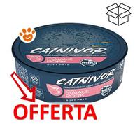 DRN Catnivor Maiale - Lattina da 80 Gr - CONFEZIONE RISPARMIO