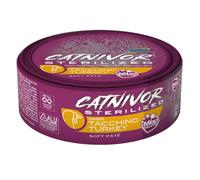 DRN Catnivor Sterilizzati Patè 80 gr - Tacchino - Confezione da 24 pezzi - Cibo umido per gatti - 1° ORDINE? scegli lo sconto BZR5 / BZR20 + 200 punti fedeltà