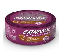 DRN Catnivor Sterilizzati Patè 80 gr - Vitello - Confezione da 24 pezzi - Cibo umido per gatti - 1° ORDINE? scegli lo sconto BZR5 / BZR20 + 200 punti fedeltà