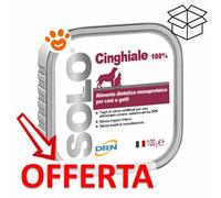 DRN SOLO 100 GRAMMI 32 VASCHETTE PER CANI E GATTI GUSTI MISTI - MANGIME UMIDO