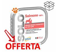 DRN Solo alimento monoproteico cane e gatto 100 gr: Salmone