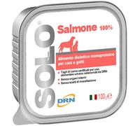 Drn Solo Dog Vaschetta Multipack 32x100G SALMONE