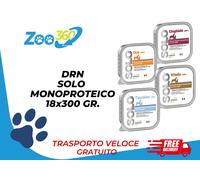 DRN SOLO MONOPROTEICO 18X300GR. + TRASPORTO GRATIS