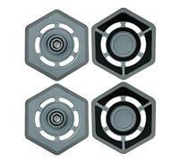 Droagoct Supporto per Mocio da 4 Pezzi per Deebot N9 + Accessori per Aspirapolvere Robot Staffa di Ricambio per Mop