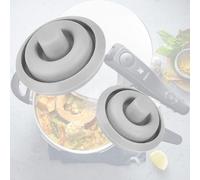 DROCODO 2 set valvola pentola wmf, compatibile in gomma, pentola WMF Plus Ø3 cm (3 l, 4,5 l, 6,5 l, 8,5 l, indicatore di cottura, ricariche pentola wmf Express, guarnizione in gomma pentola Express