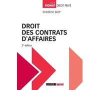 Droit des contrats d'affaires