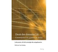 Droit des données 2.0 (Copertina rigida)