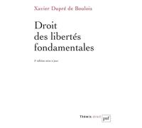Droit des libertes fondamentales