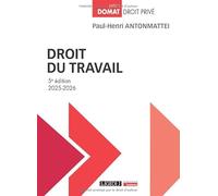 Droit du travail: 2025-2026
