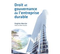 Droit et gouvernance de l'entreprise durable