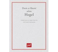 Droit et liberté selon Hegel