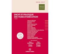 Droit et pratique des voies d'exécution