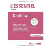 Droit fiscal DCG 4: Nouveau programme 2026 2027