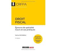 Droit fiscal: Epreuve de spécialité, Cours et cas pratiques