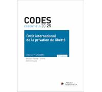 Droit international de la privation de liberté