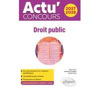 Droit public: 2027-2028
