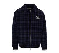 Drole de Monsieur - Giacca Flanella a Quadri con Slogan - - Jackets - Uomo - Multicolore - M