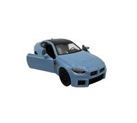 Dromader Welly Modellino auto BMW M2 G87 in miniatura scala 1:39 blu
