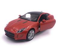 Dromader Welly modello di auto Jaguar F-Type veicolo in miniatura auto scala 1:39 arancione