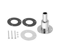 DROMEDARY Per scappamento tramite scafo, regolazione della pelle, riscaldamento diesel, tronco, scappamento in acciaio inox 316, tubo di scarico per barca, camion, Webasto, dritto, 22 mm