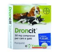 DRONCIT (2 cpr) - Antielmintico ad ampio spettro in compresse per cani e gatti
