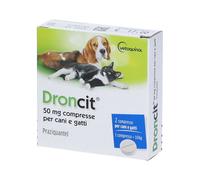 Droncit 50mg cani e gatti 2 compresse