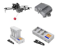 Drone Airdrop Dropper e stazione di ricarica batteria a 3 porte compatibile con DJI Mini 5 Pro Mini 4 Pro Mini 3 Pro, sistema Airdrop con gestore di ricarica rapida da 100 W