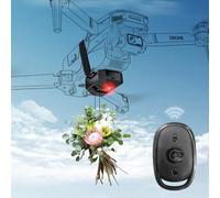 Drone Airdrop System per DJI Mini 4 Pro/Mini 2 SE/Air 3/Mini 3 Pro/Mavic 2/2S/3 Phantom 3 4/4 Pro Trasporto Rilascio Dispositivo di Consegna Carico utile per Scena Matrimoniale Pesca Bait & Rescue