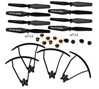 Drone Blade Guard Protection Gear/For XS812 XS809S XS809W XS809HW XS816 Drone Quadcopter Pezzi Di Ricambio Sostituire la parte(SetB)